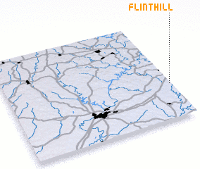 3d view of Flint Hill