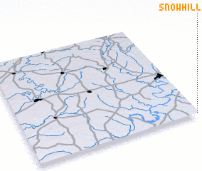 3d view of Snow Hill