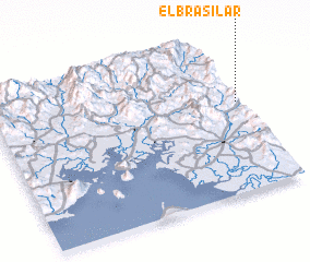 3d view of El Brasilar