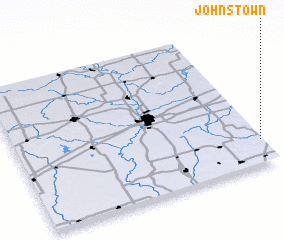 3d view of Johnstown