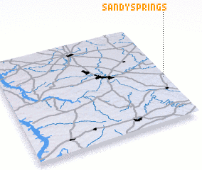 3d view of Sandy Springs