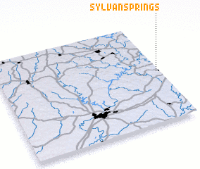 3d view of Sylvan Springs