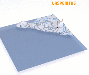 3d view of Las Peñitas