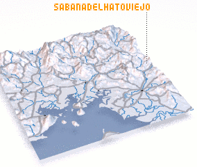 3d view of Sabana del Hato Viejo