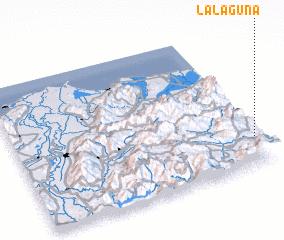 3d view of La Laguna