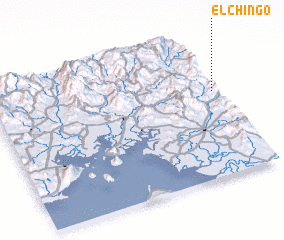 3d view of El Chingo