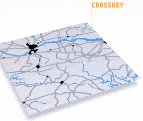 3d view of Cross Key