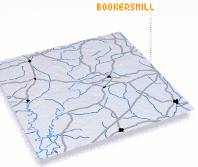 3d view of Bookers Mill