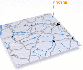 3d view of Boston