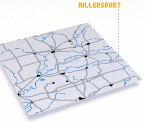 3d view of Millersport