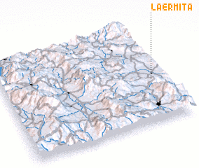 3d view of La Ermita