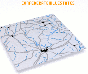 3d view of Confederate Hill Estates