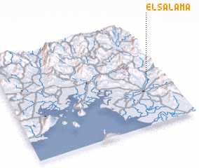 3d view of El Salamá