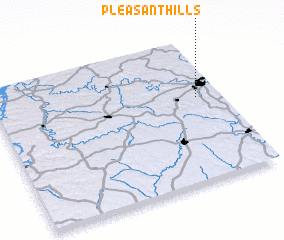 3d view of Pleasant Hills