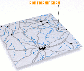 3d view of Port Birmingham