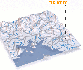 3d view of El Puente