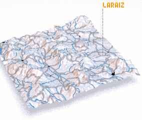 3d view of La Raíz