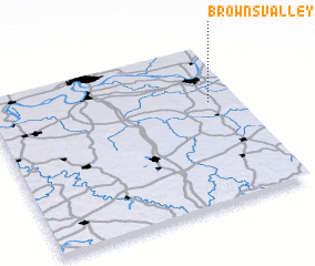 3d view of Browns Valley