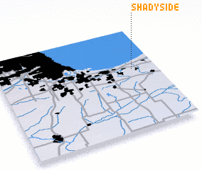 3d view of Shady Side