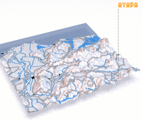 3d view of Ayapa