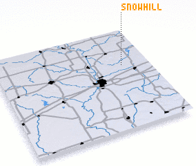 3d view of Snow Hill