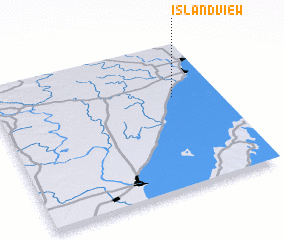 3d view of Island View