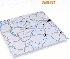 3d view of Sawdust