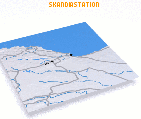 3d view of Skandia Station