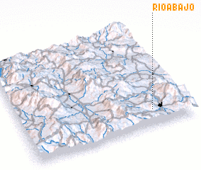 3d view of Río Abajo
