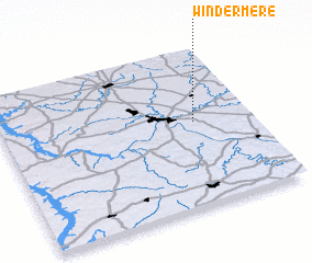 3d view of Windermere