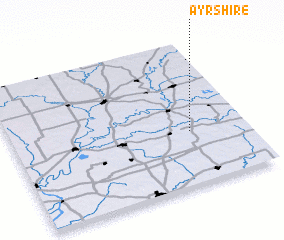 3d view of Ayrshire