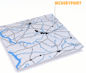 3d view of Hickory Point