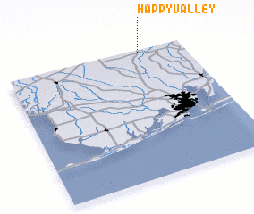 3d view of Happy Valley