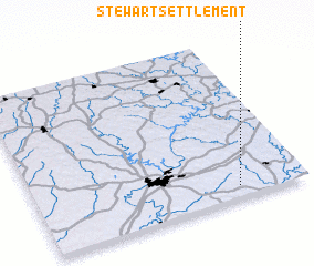 3d view of Stewart Settlement