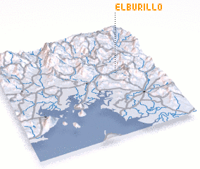 3d view of El Burillo