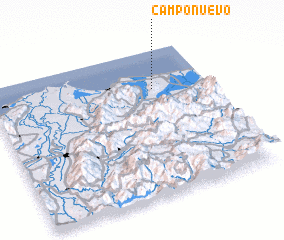 3d view of Campo Nuevo