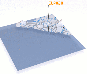 3d view of El Pozo