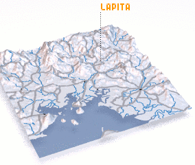 3d view of La Pita