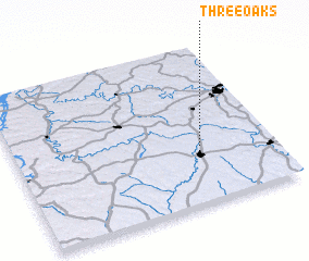 3d view of Three Oaks