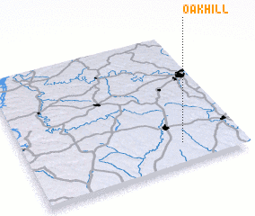 3d view of Oak Hill