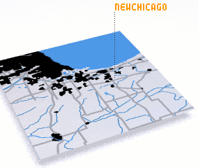 3d view of New Chicago