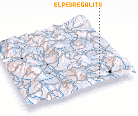 3d view of El Pedregalito