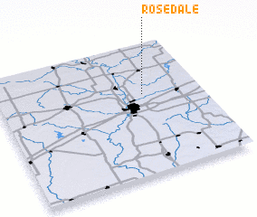 3d view of Rosedale