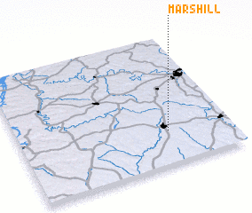 3d view of Mars Hill