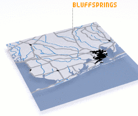 3d view of Bluff Springs