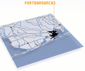 3d view of Fort Barrancas