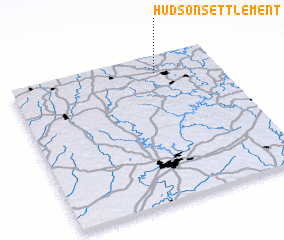 3d view of Hudson Settlement