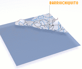 3d view of Barrio Chiquito