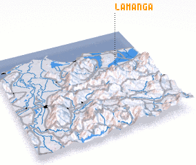 3d view of La Manga