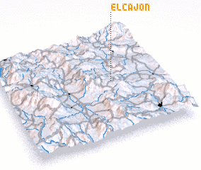 3d view of El Cajón